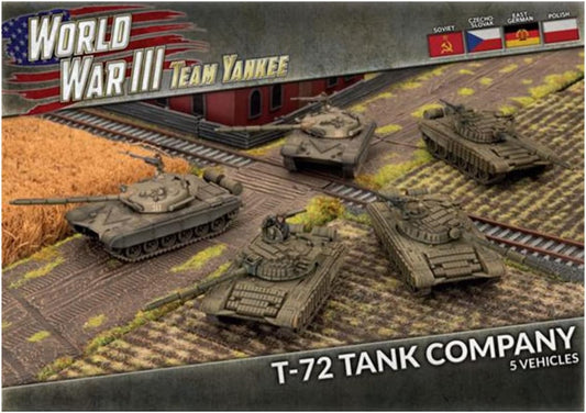 Flames of War - Battlefront Miniatures World War III: Team Yankee - T-72 Tank Company