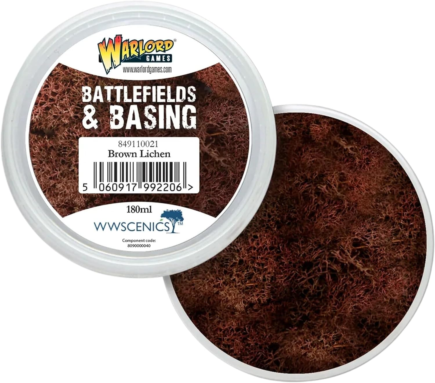 Warlord Games - Battlefields & Basing: Brown Lichen (180ml)
