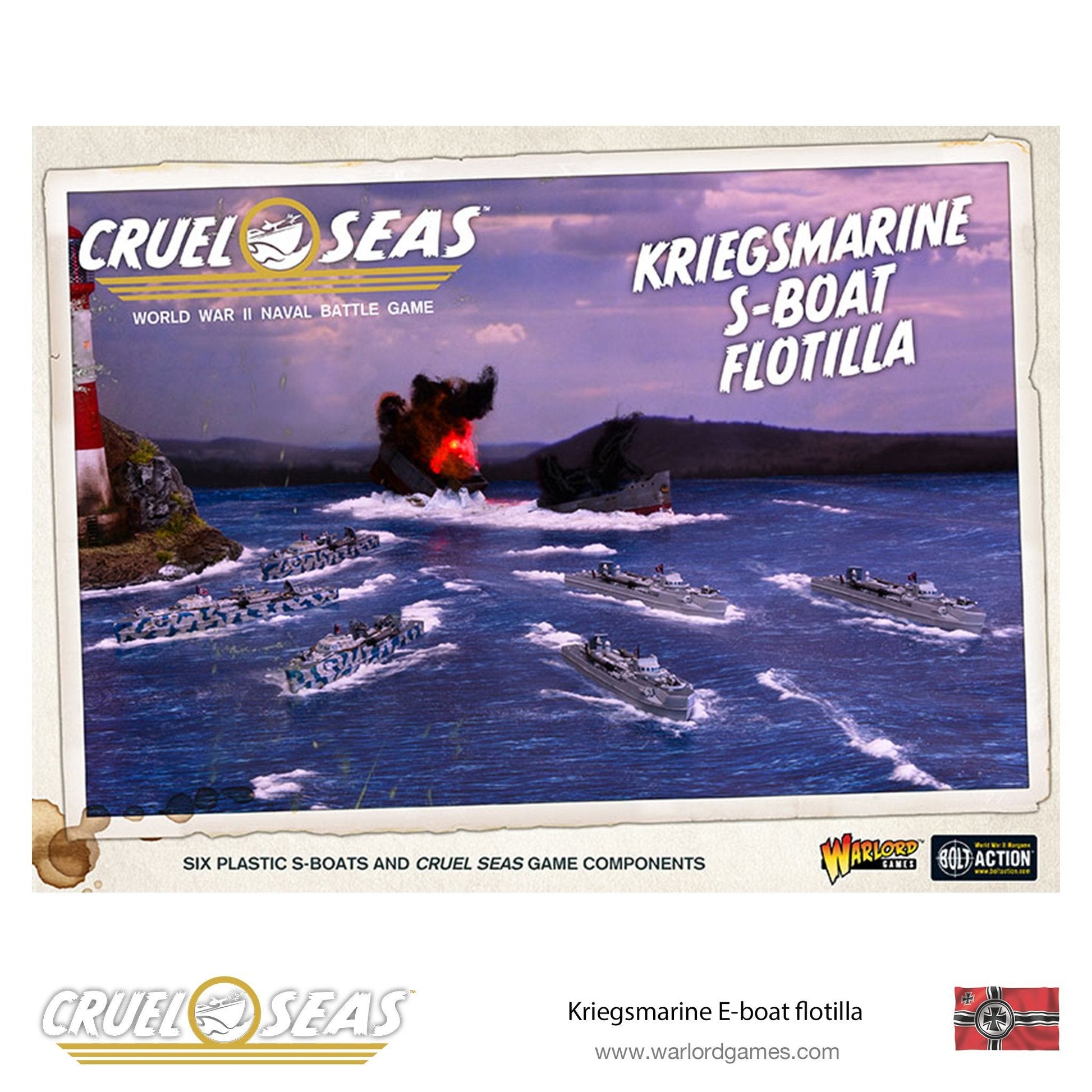 Cruel Seas - Kriegsmarine: E-Boat Flotilla