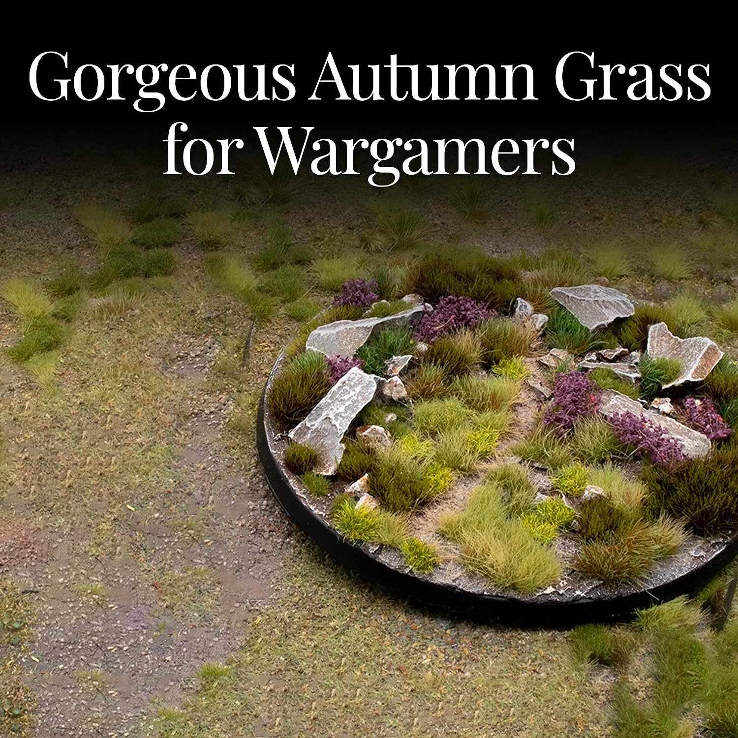 Warlord Games - Battlefields & Basing: Autumn 2mm Static Grass (180ml)