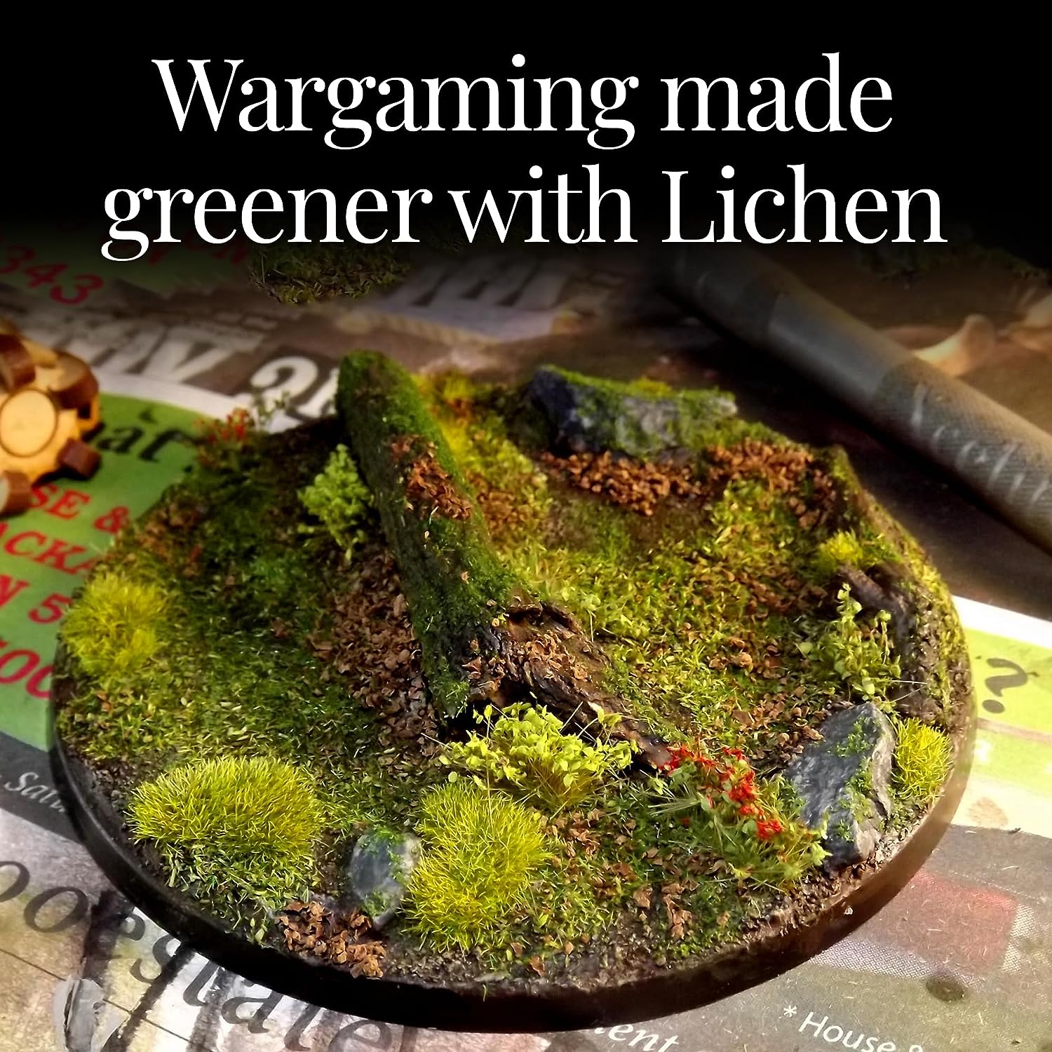 Warlord Games - Battlefields & Basing: Light Green Lichen (180ml)