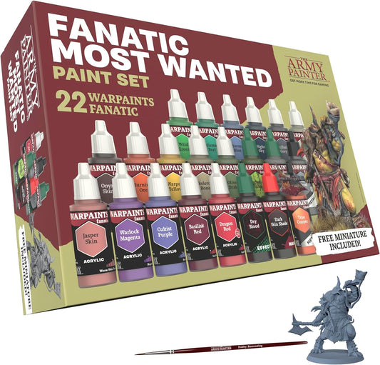 The Army Painter - Warpaints Fanatic: Most Wanted Set - Combo