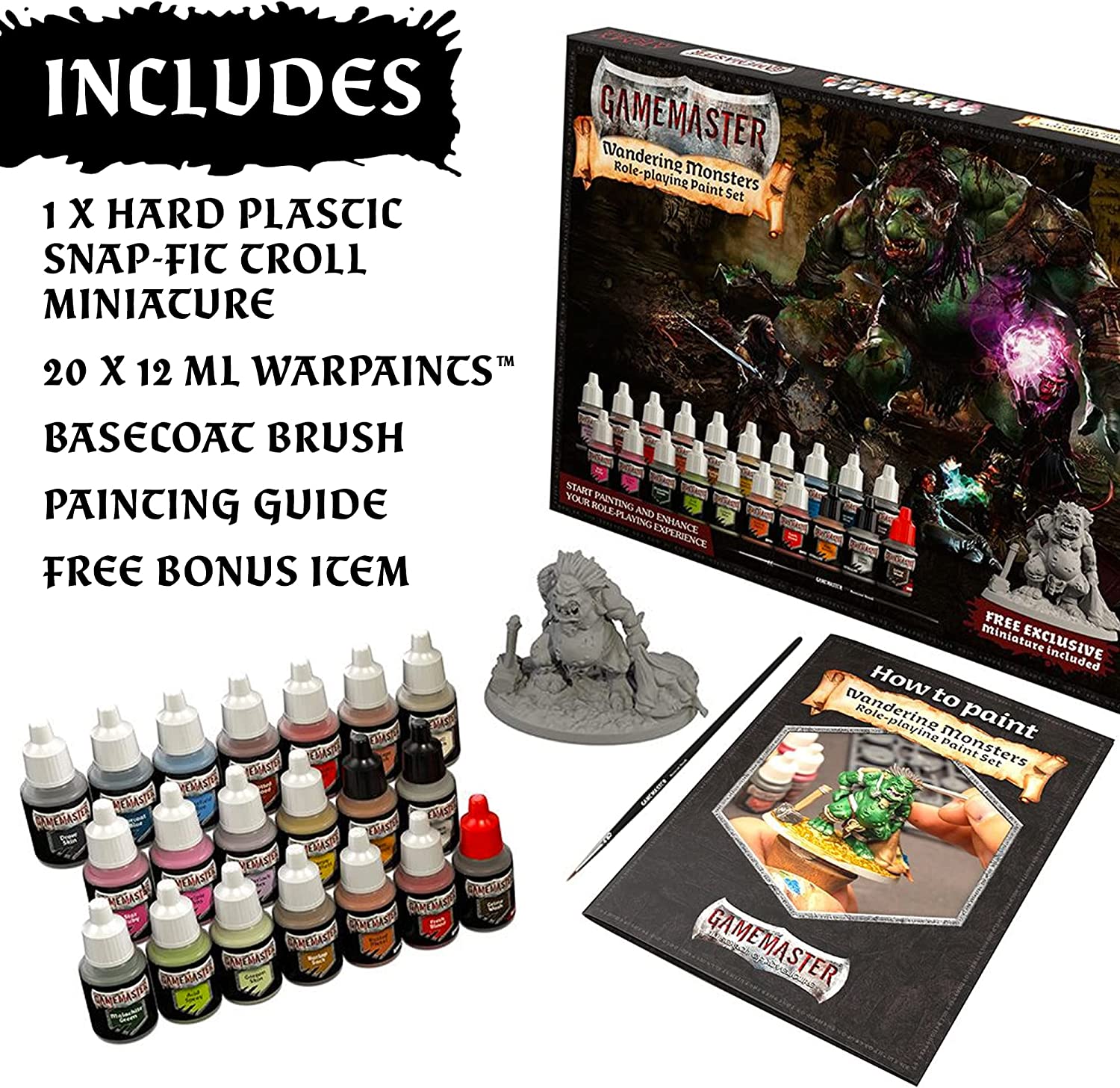 The Army Painter - DnD Paint Set Gamemaster Wandering Monsters Miniatu –  Wargames Delivered
