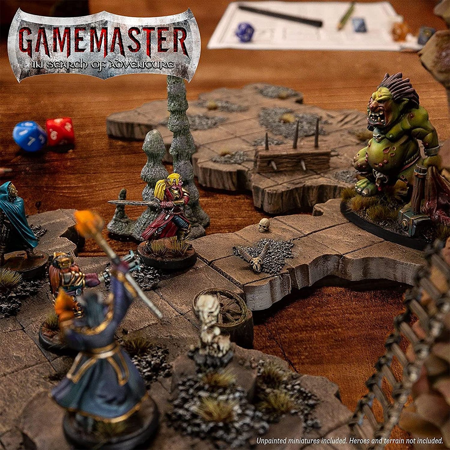 The Army Painter - DnD Paint Set Gamemaster Wandering Monsters Miniature Painting Kit with Bonus Item