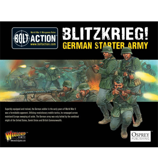 Bolt Action - Germany: Blitzkrieg! German Army Starter Set + Digital Guide: Armies of Germany 2nd Edition