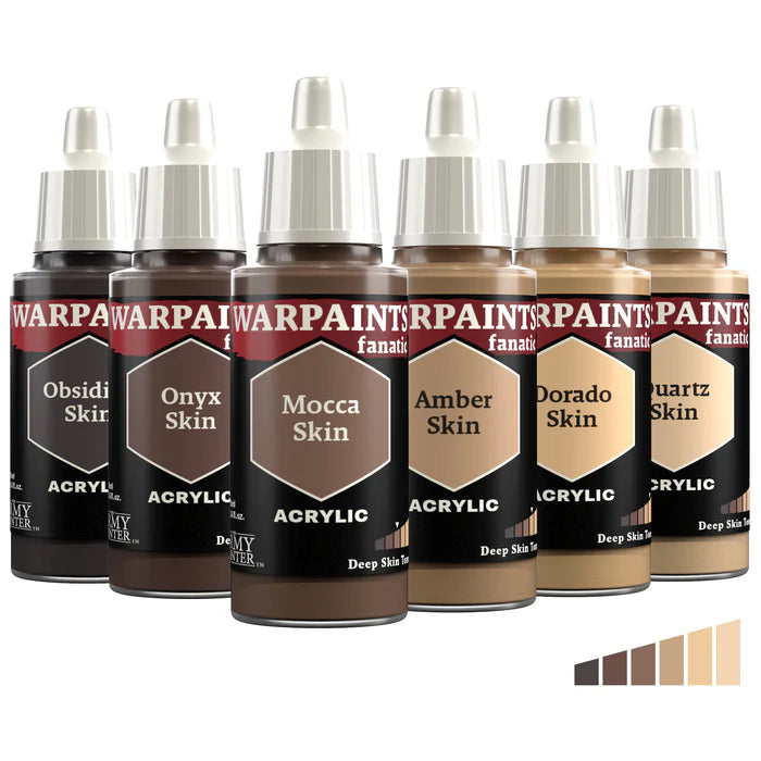 The Army Painter - Warpaints Fanatic: Deep Skin Tones Flexible Triad