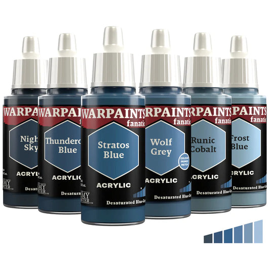 The Army Painter - Warpaints Fanatic: Desaturated Blue-Greys Flexible Triad