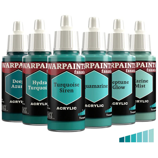 The Army Painter - Warpaints Fanatic: Turquoises