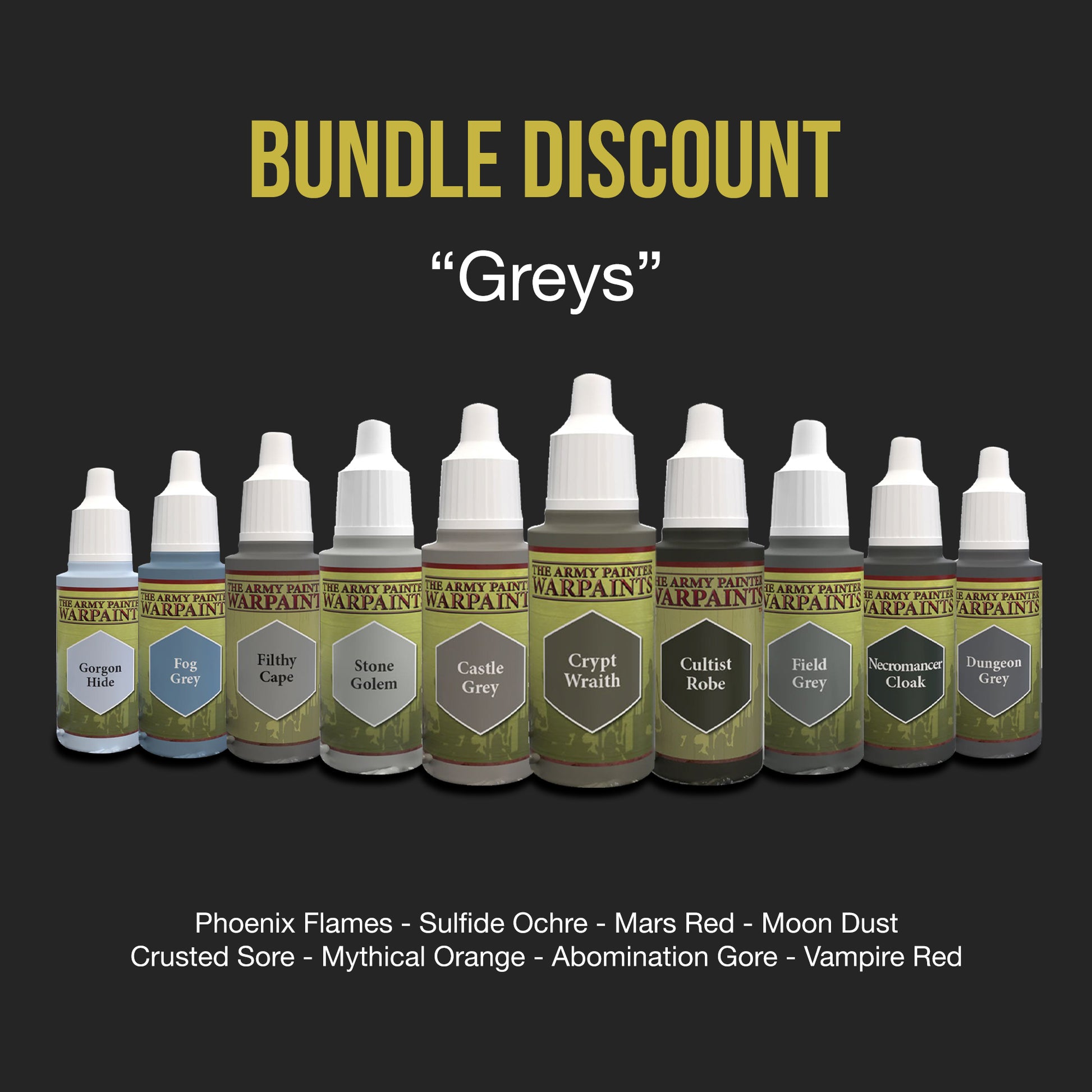 The Army Painter - Discount Bundle: Greys