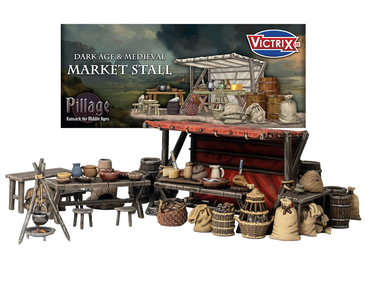Victrix - Market Stall (Medieval & Dark Ages)