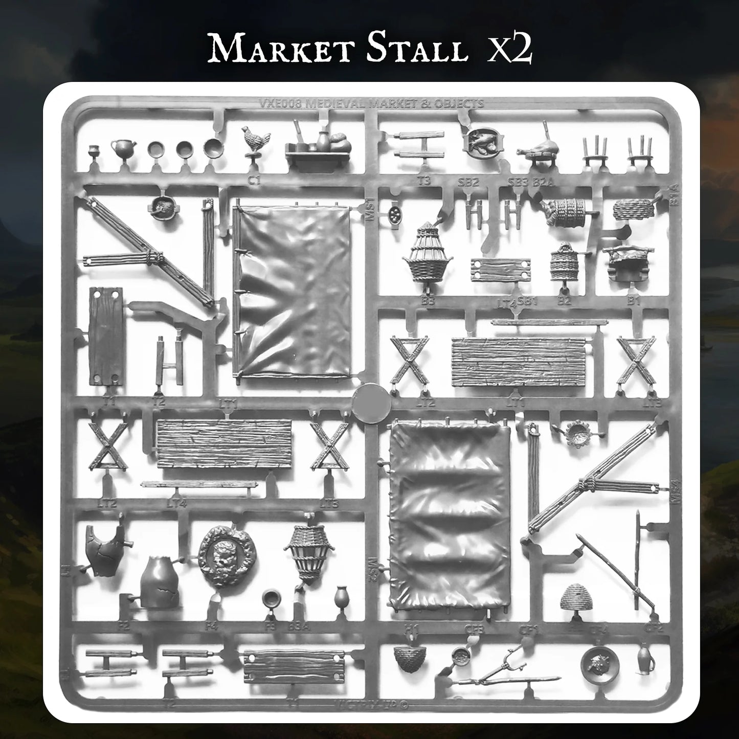 Victrix - Market Stall (Medieval & Dark Ages)
