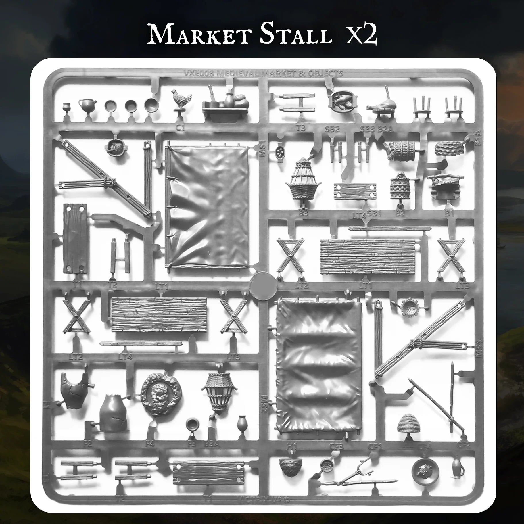 Victrix - Market Stall (Medieval & Dark Ages)