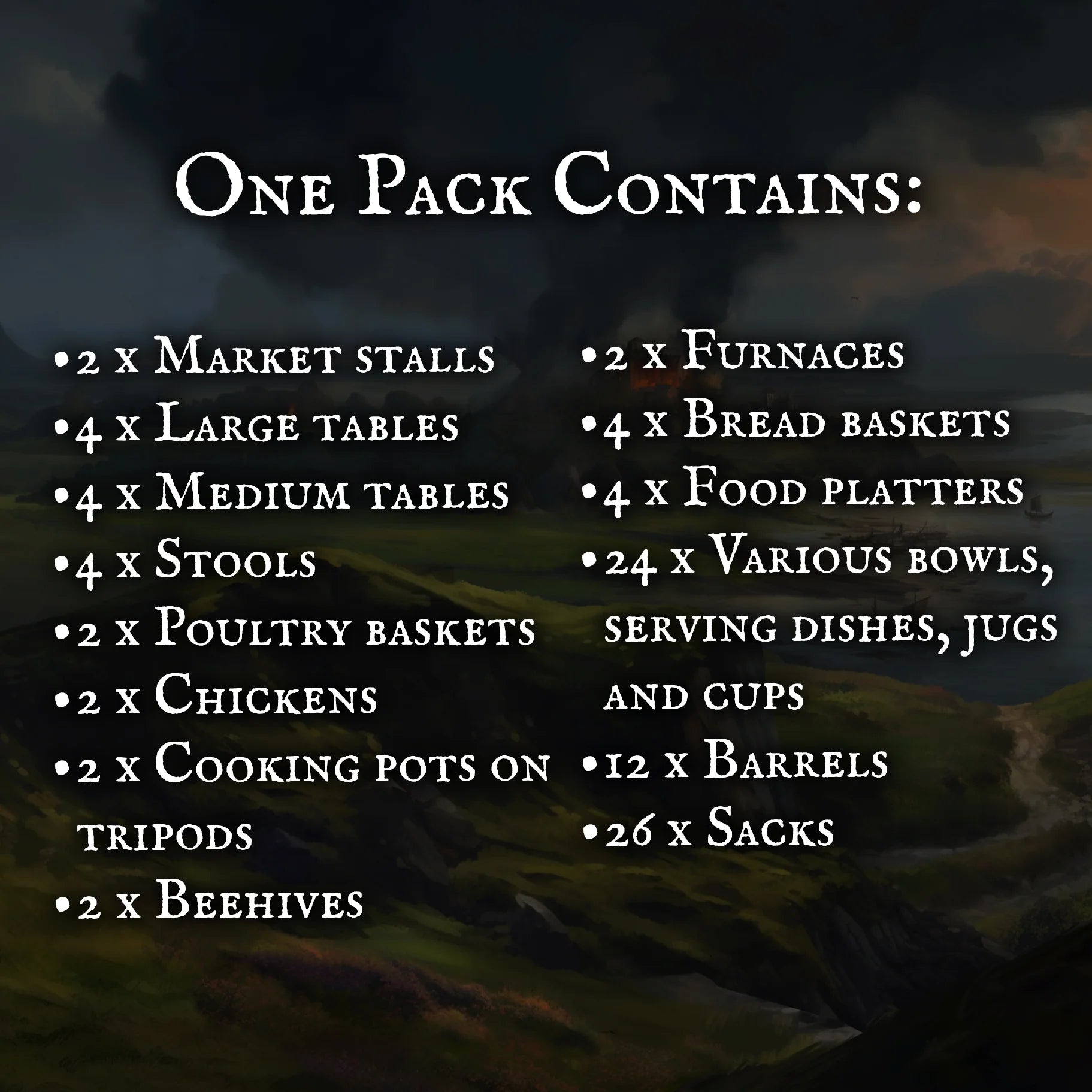 Victrix - Market Stall (Medieval & Dark Ages)