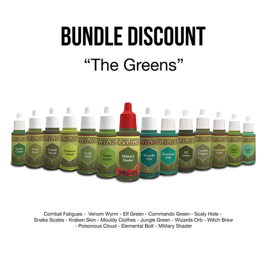 The Army Painter - Discount Bundle: Greens