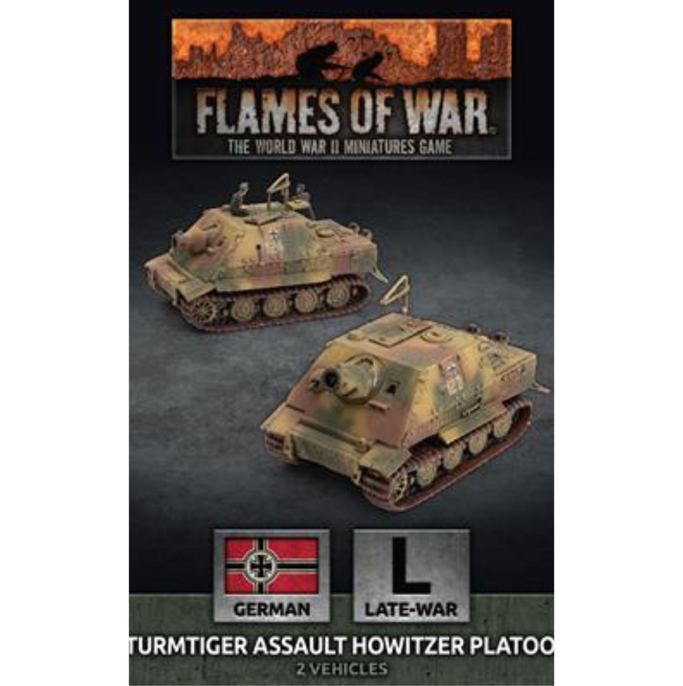 Flames of War - Germany: Sturmtiger Assault Howitzer Platoon