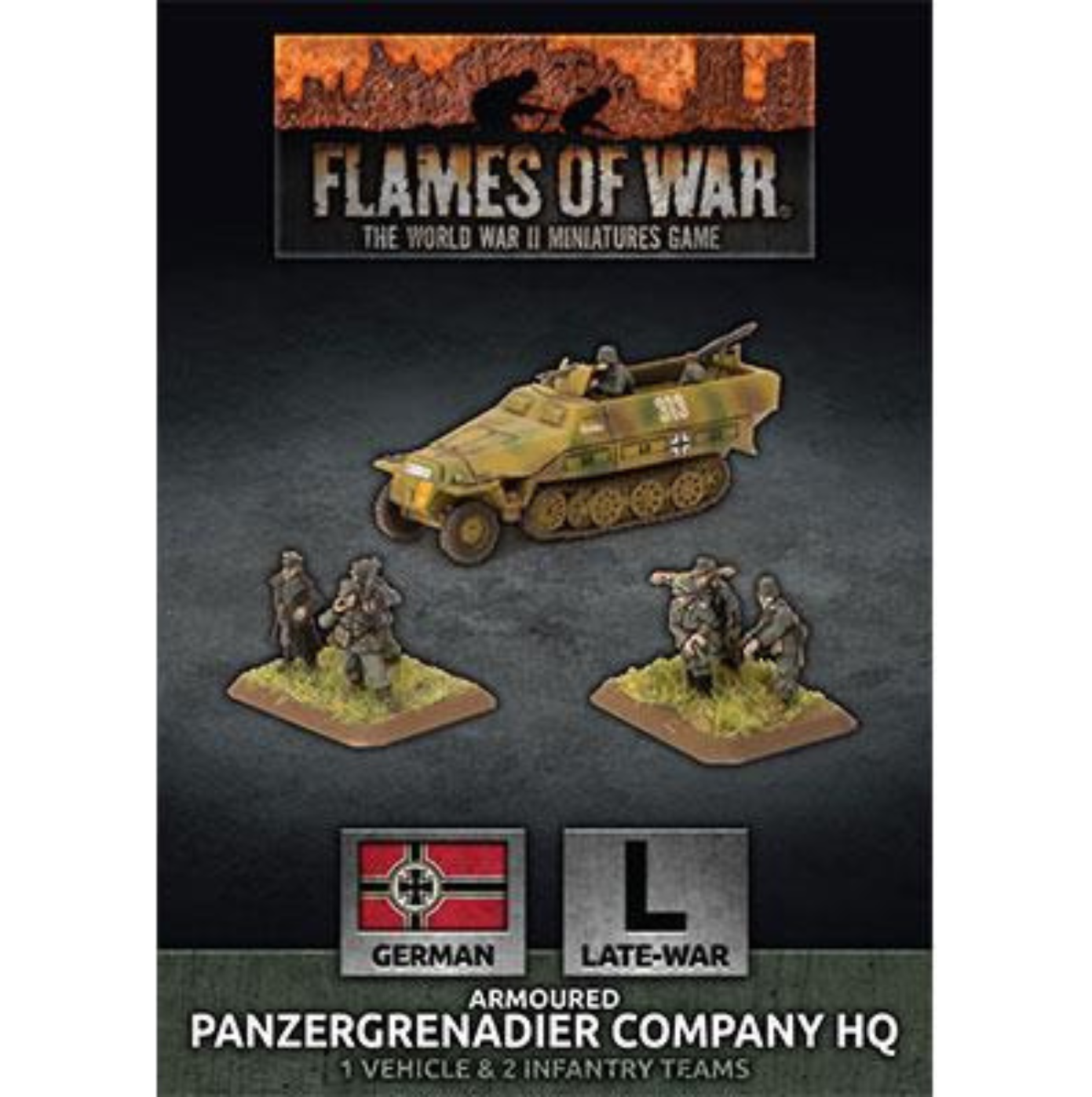 Flames of War - Germany: Panzergrenadier Company HQ