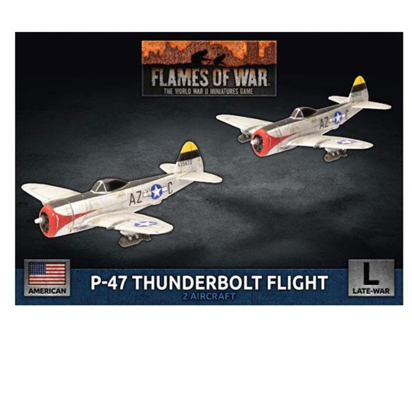 Flames of War -USA: P-47 Thunderbolt Fight