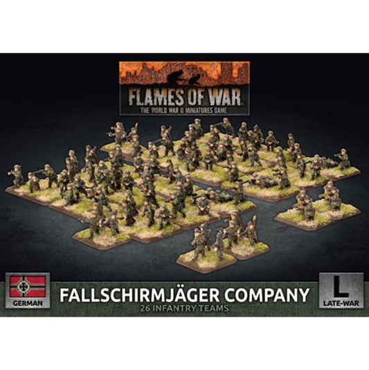 Flames of War - German: Fallschirmjager Company