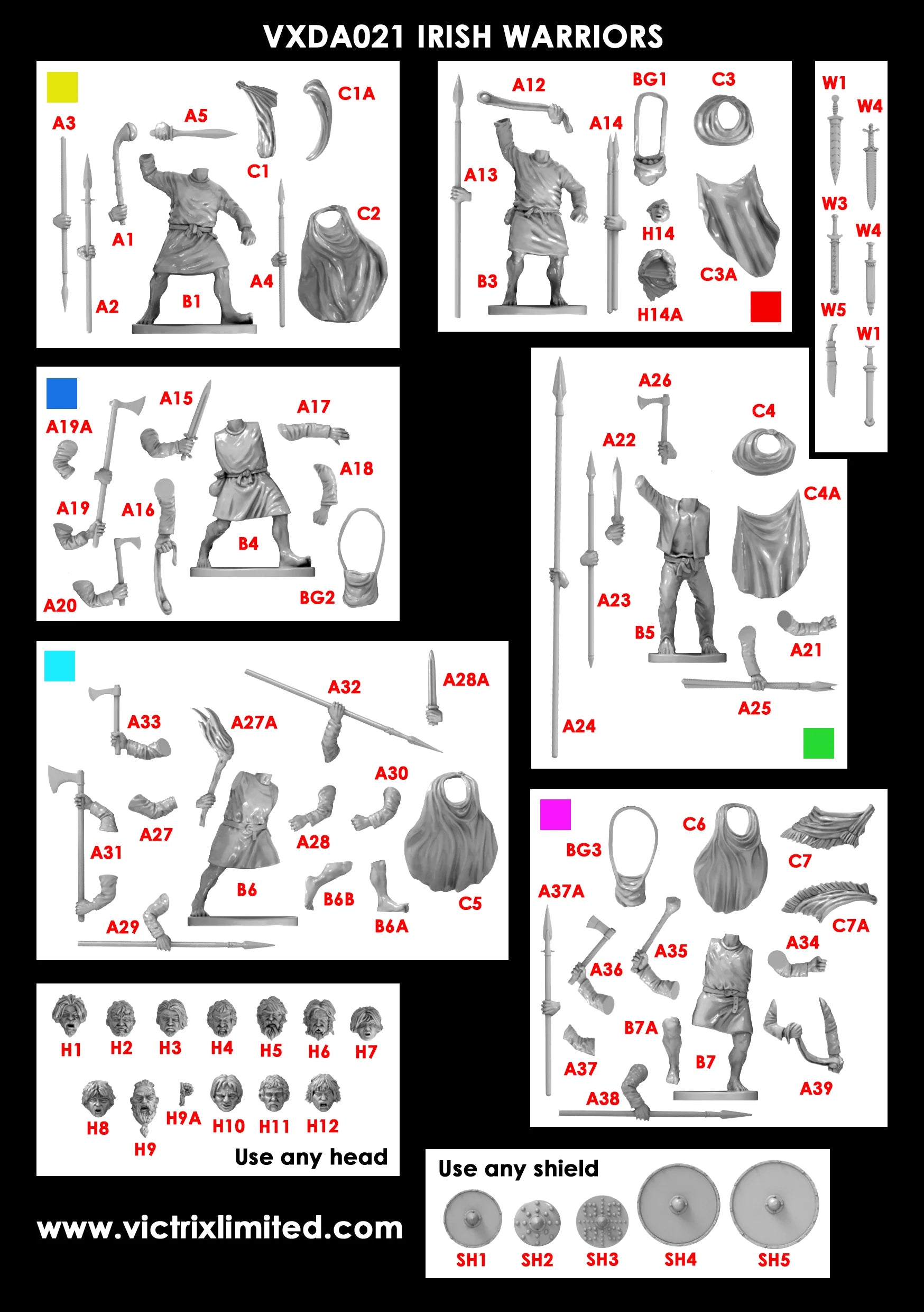 Victrix - Dark Age Irish & Dogs