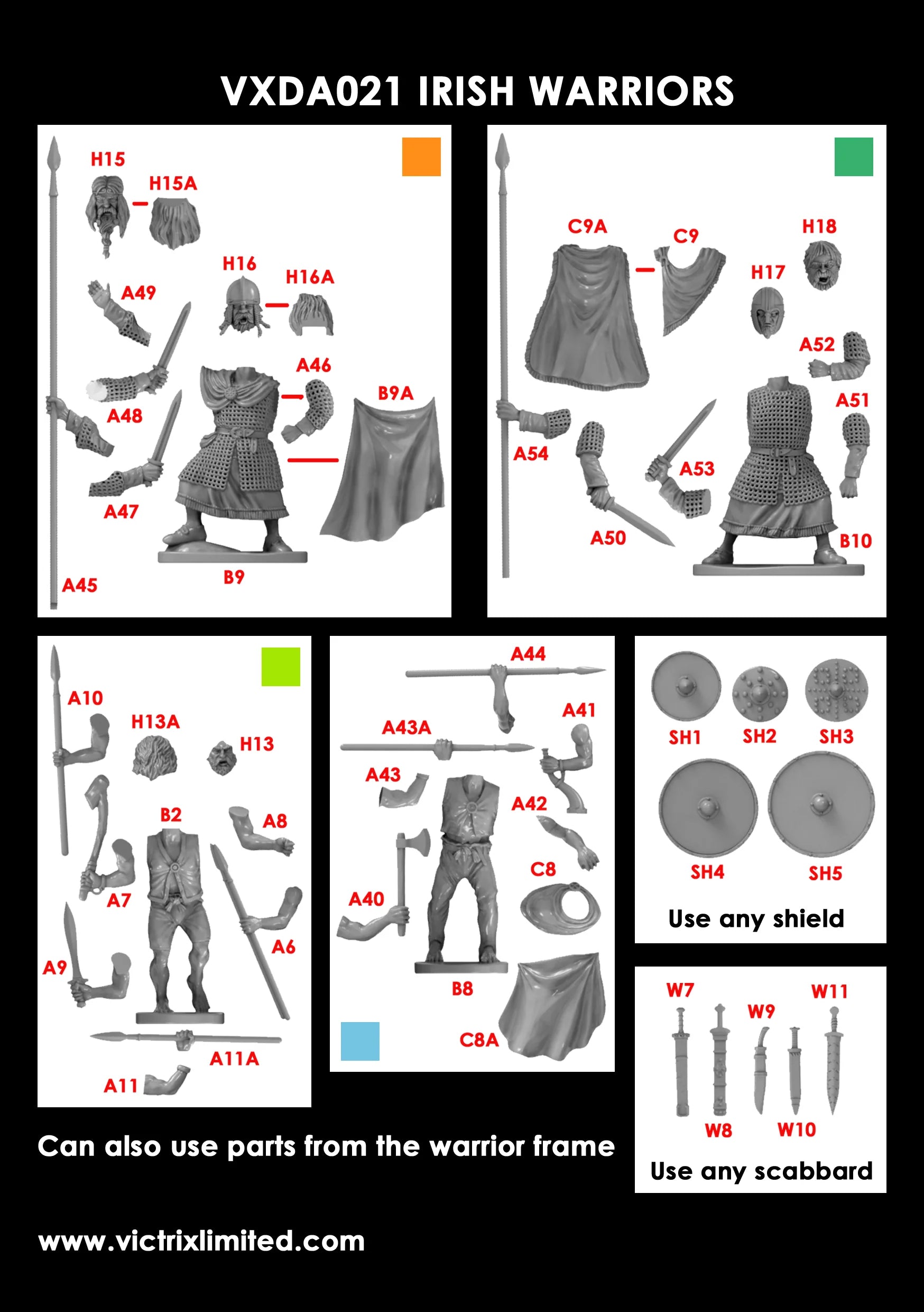 Victrix - Dark Age Irish & Dogs