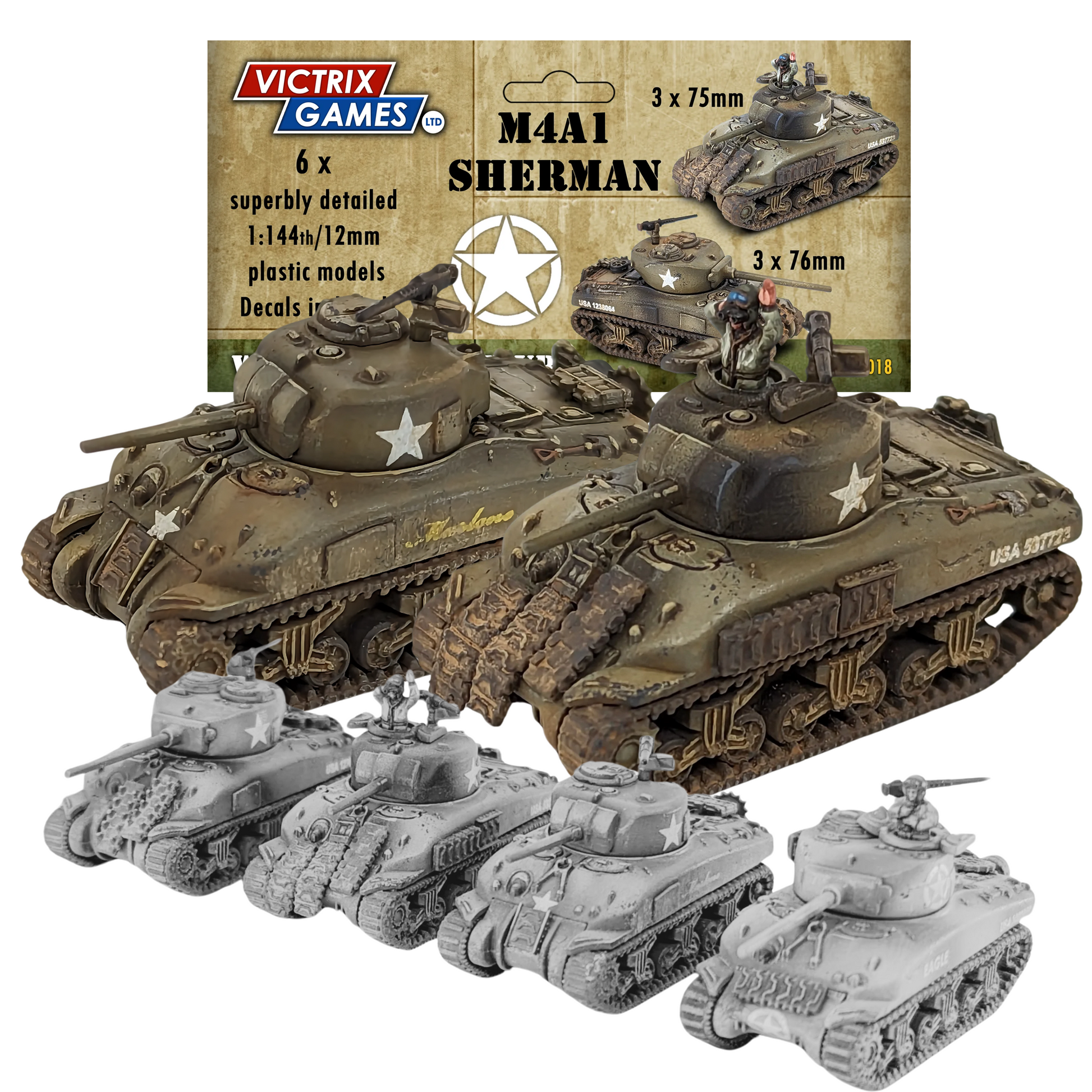 Victrix - M4A1 Shermans