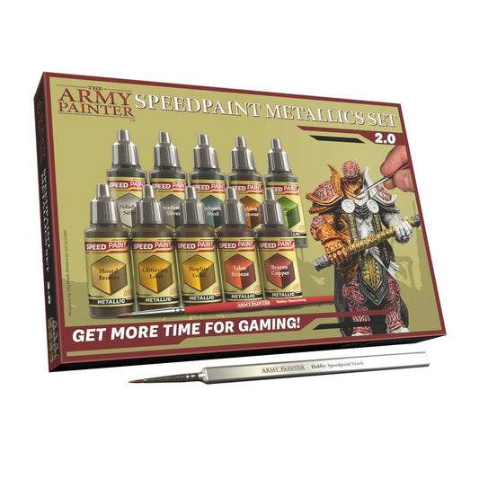 Wargames Delivered The Army Painter 116 Acrylic Paint Set Miniature  Painting Kit with 4 Brushes - Model Paints for Plastic Models - Model Paint  Set