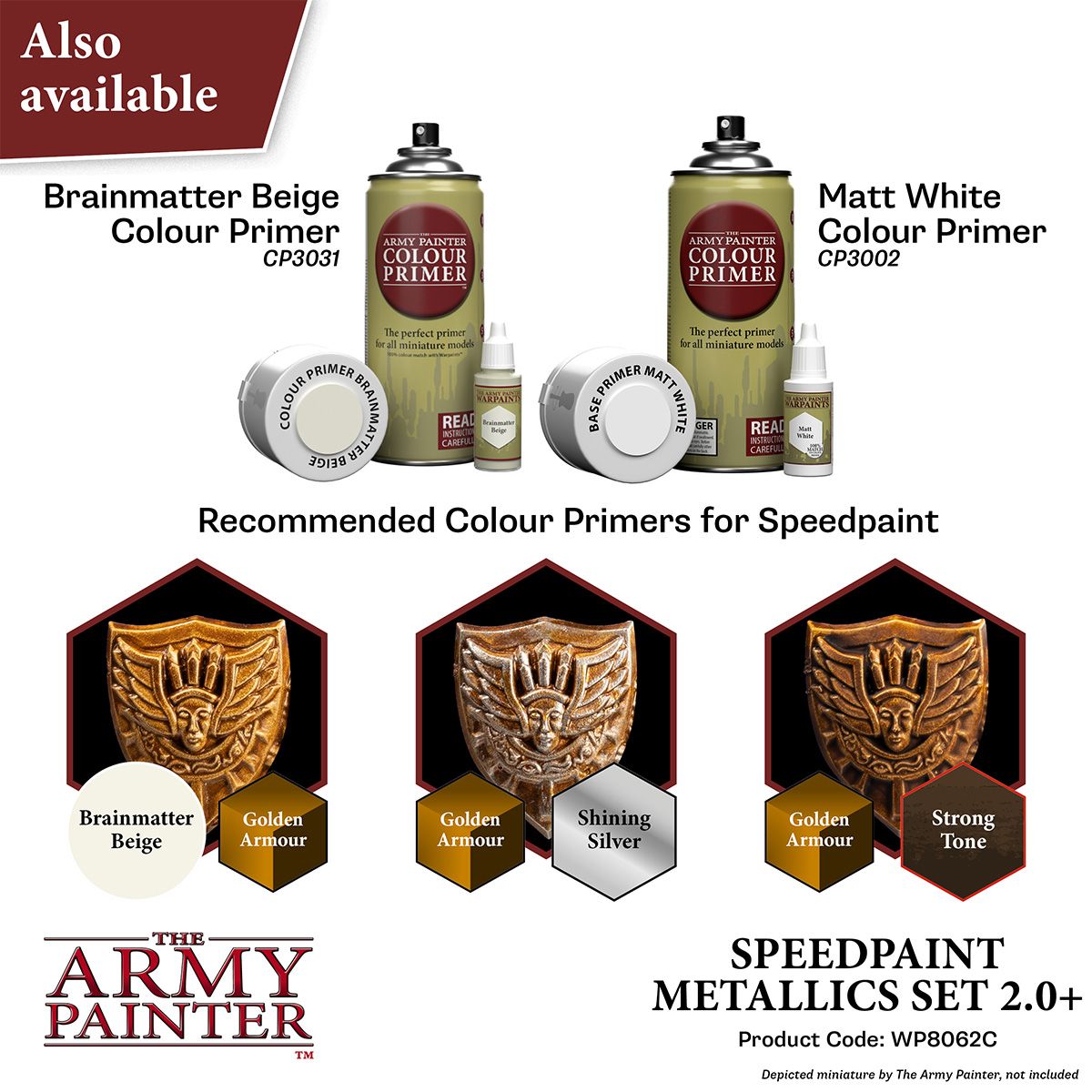 The Army Painter - Speedpaint Metallics Set 2.0+