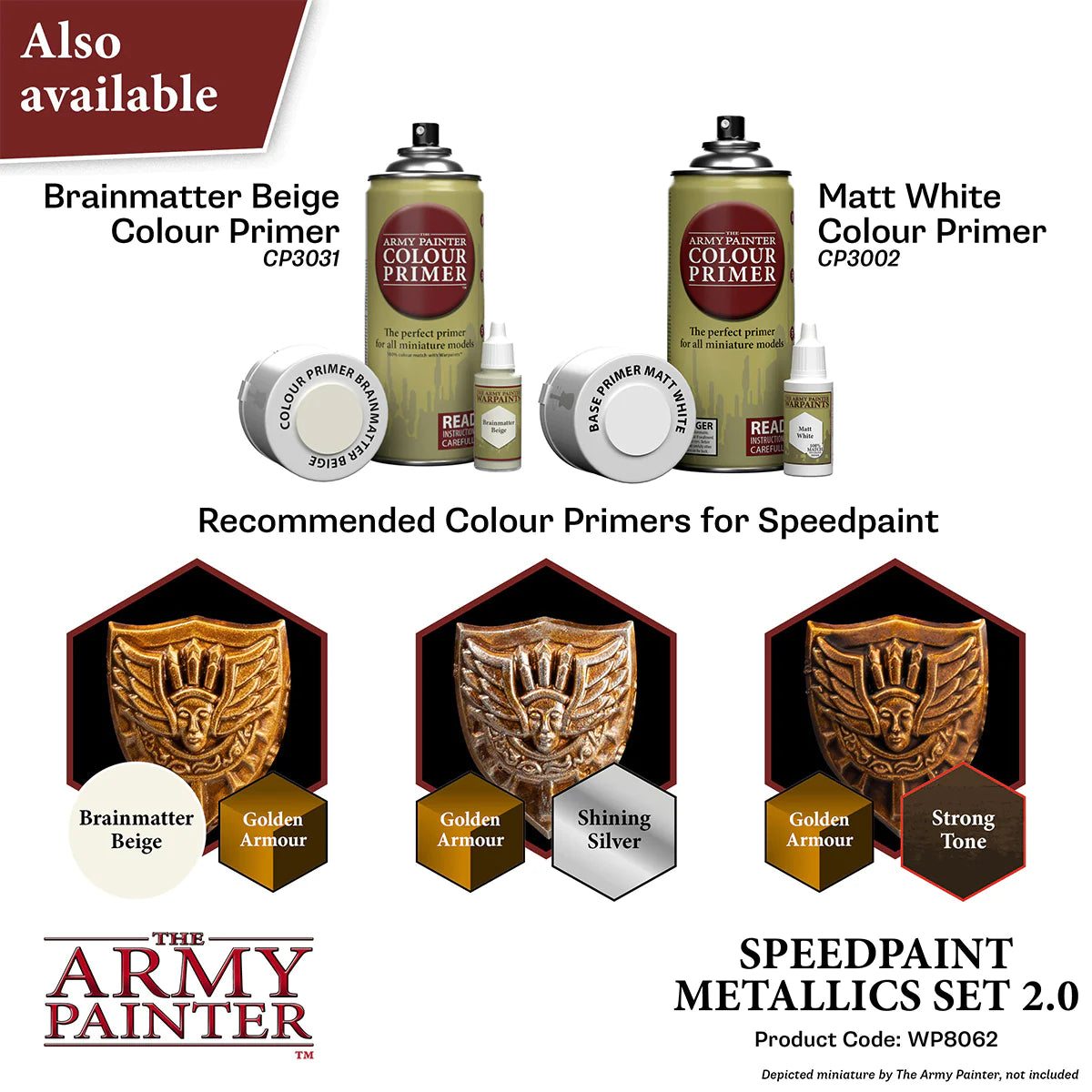 Army Painter Warpaints Speedpaint Metallics Set 2.0 