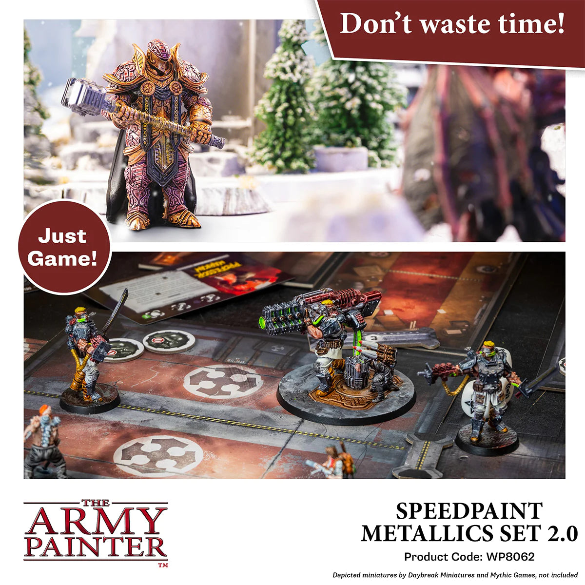 The Army Painter: Speedpaint Metallics Set 2.0 - Game Nerdz
