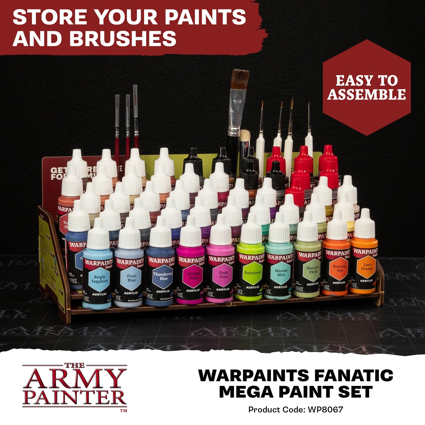 The Army Painter Warpaints Fanatic: Mega Paint Set