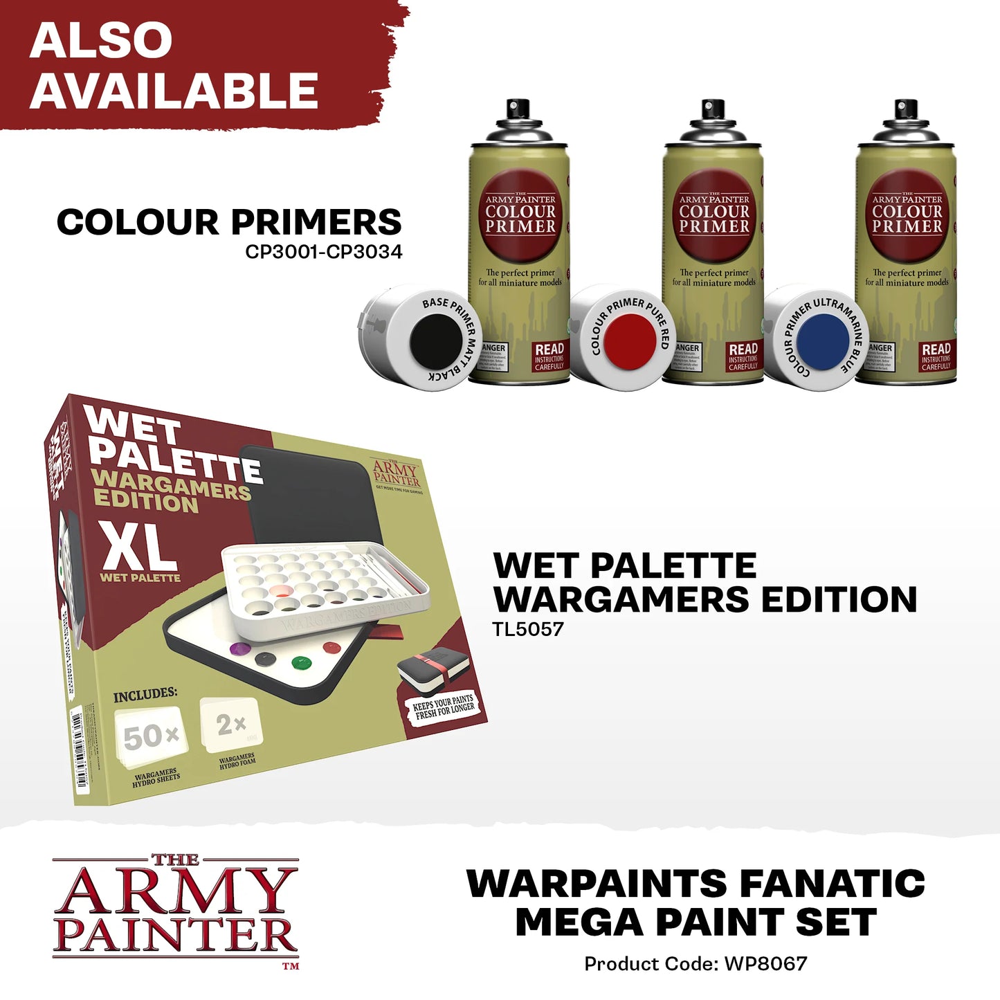 The Army Painter Warpaints Fanatic: Mega Paint Set