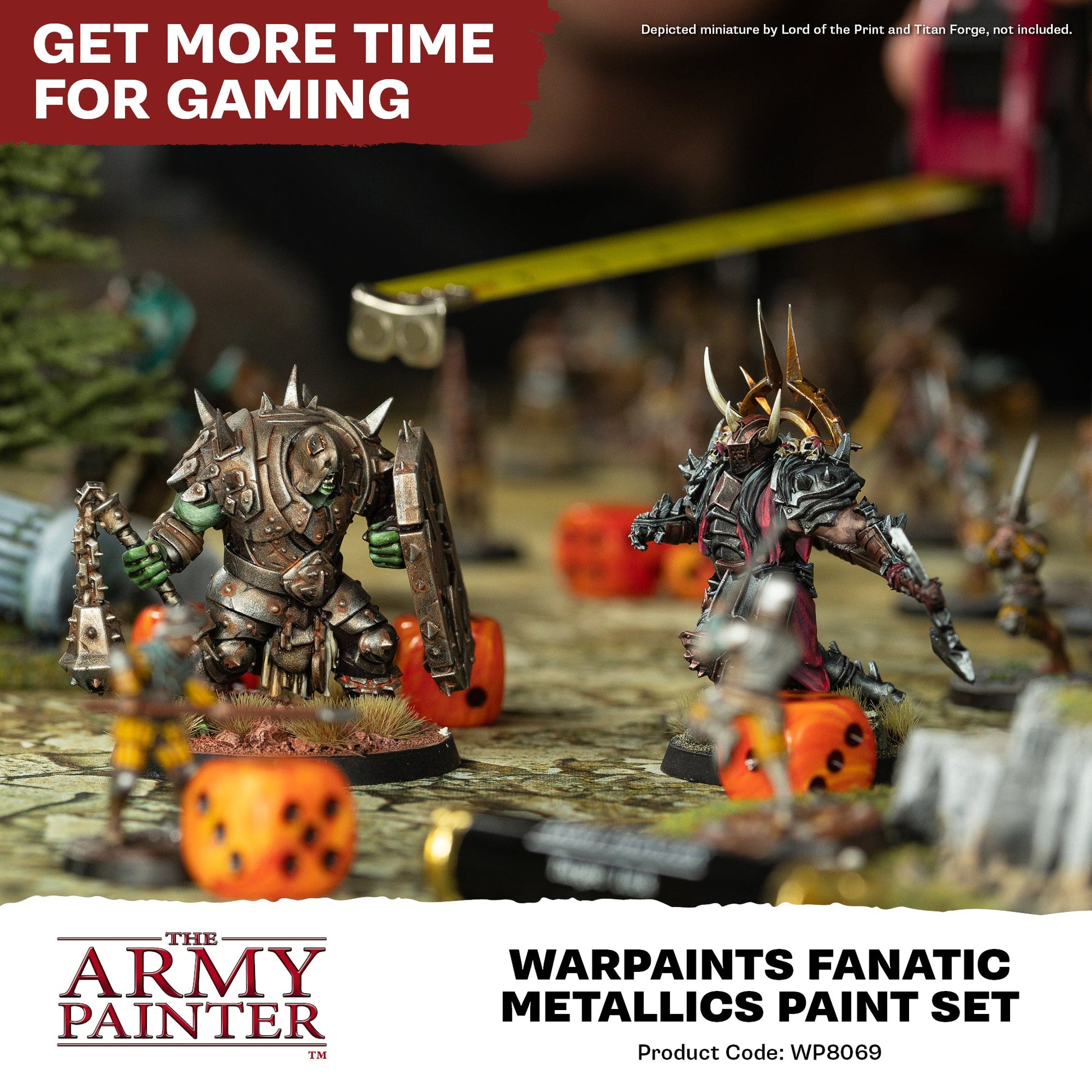 The Army Painter Warpaints Fanatic: Metallics Paint Set