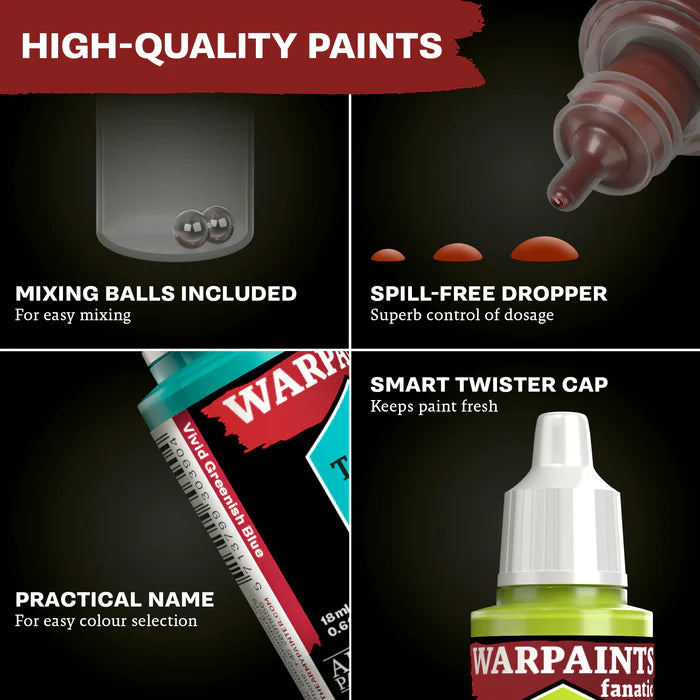 The Army Painter Warpaints Fanatic Metallics Paint Set Combo