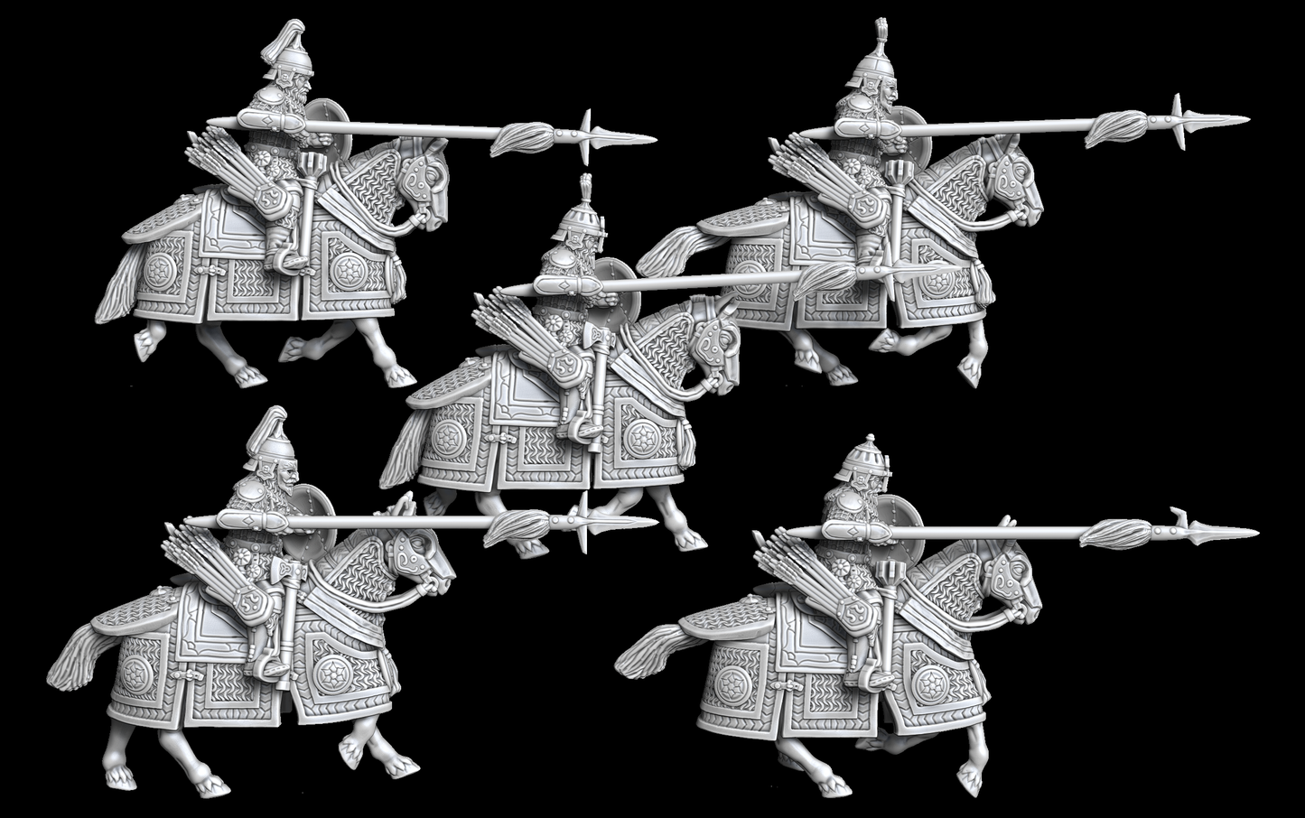 Turko-Mongol Heavy Cavalry STLs