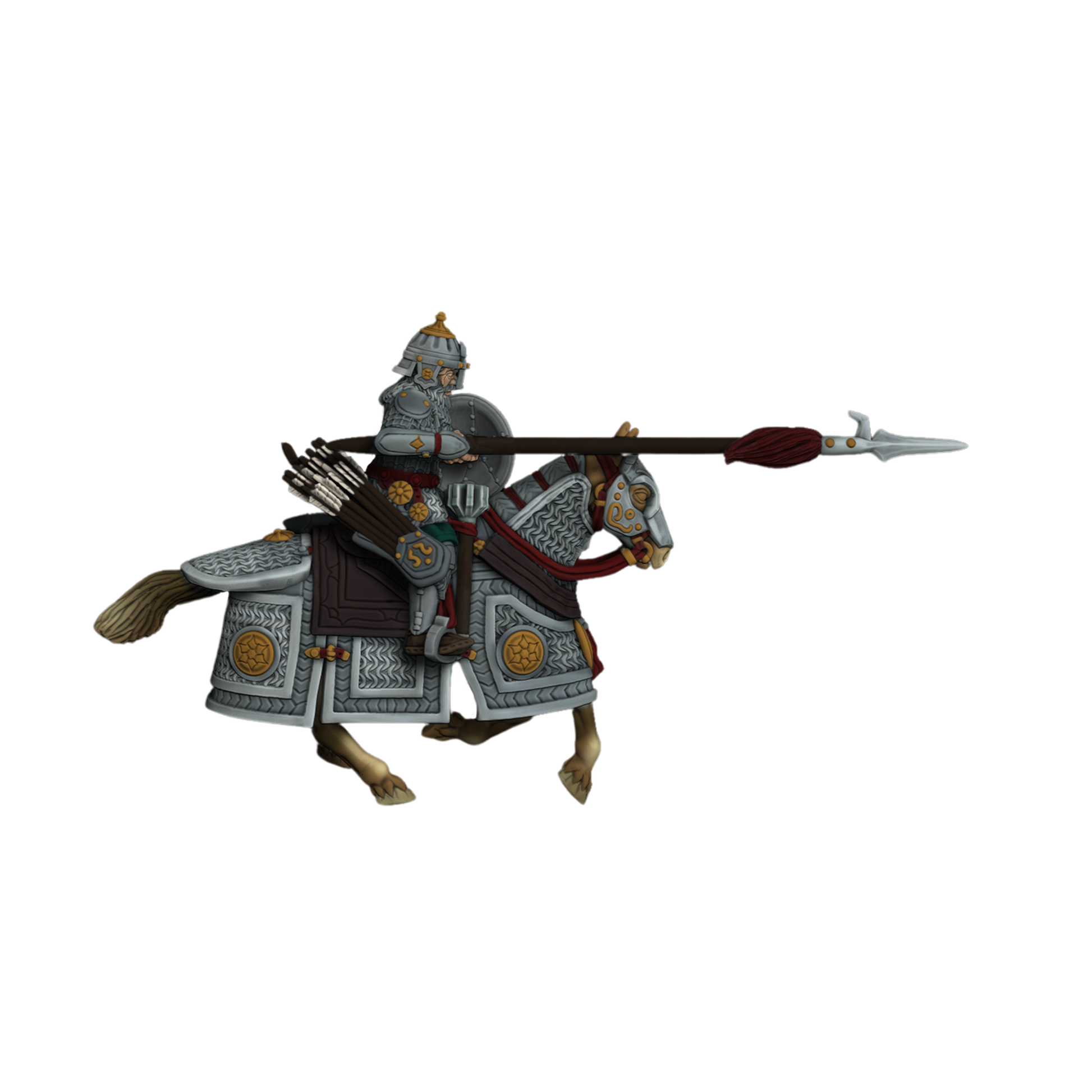 Turko-Mongol Heavy Cavalry STLs