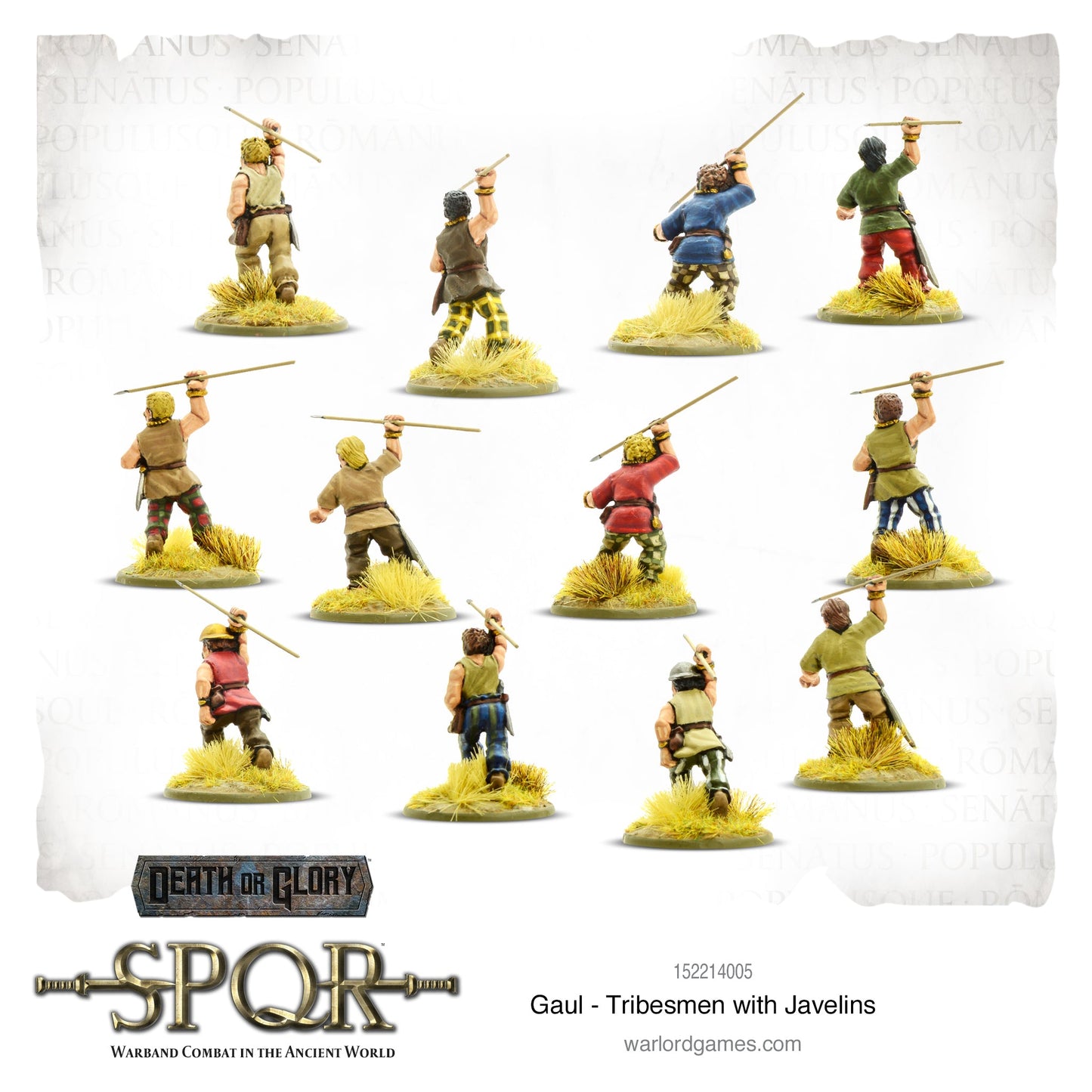 SPQR - Gaul: Tribesmen With Javelins