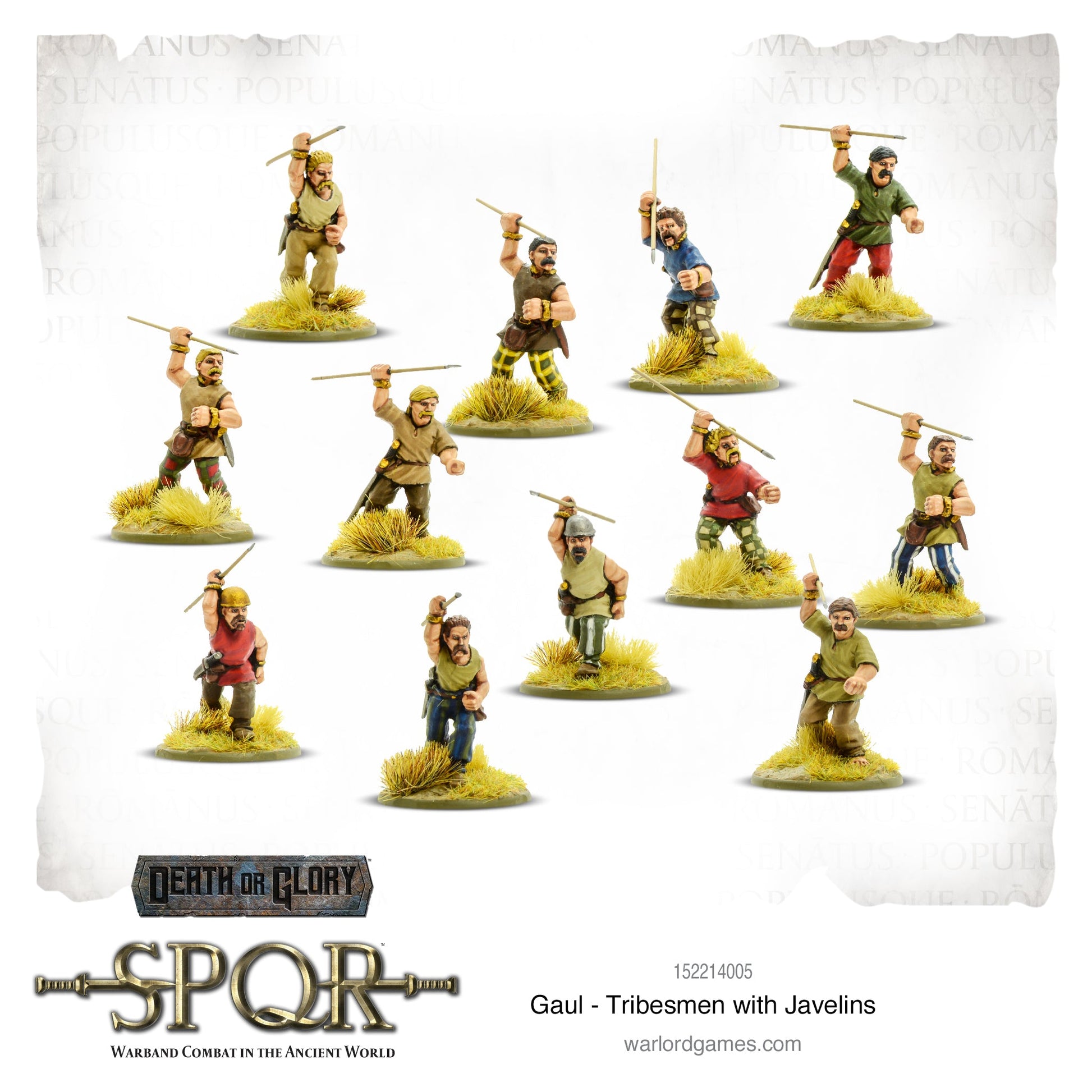 SPQR - Gaul: Tribesmen With Javelins