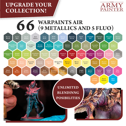 Army Painter: Warpaints Airbrush Starter Set Galactic Toys & Collectibles