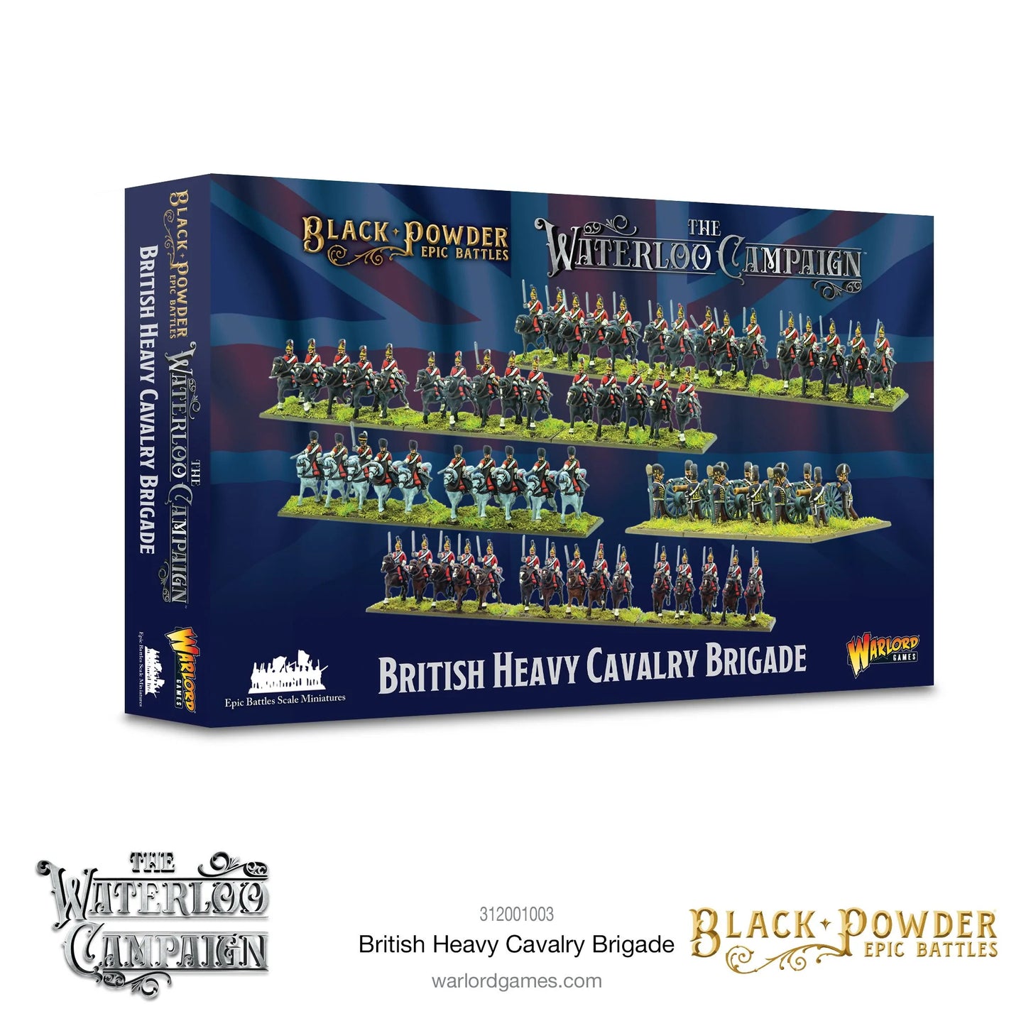 Black Powder Epic Battles - Waterloo: British Heavy Cavalry Brigade