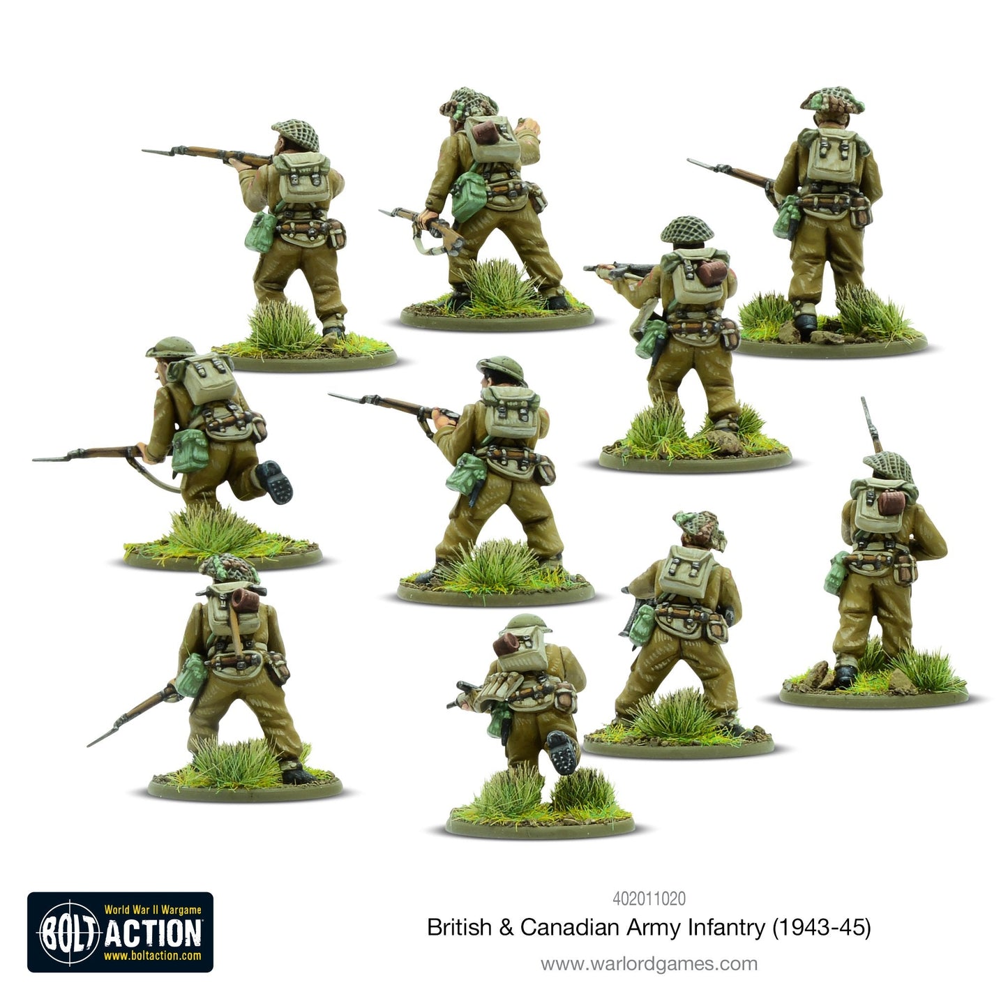 Bolt Action -  Great Britain: British & Canadian Army infantry (1943-45)