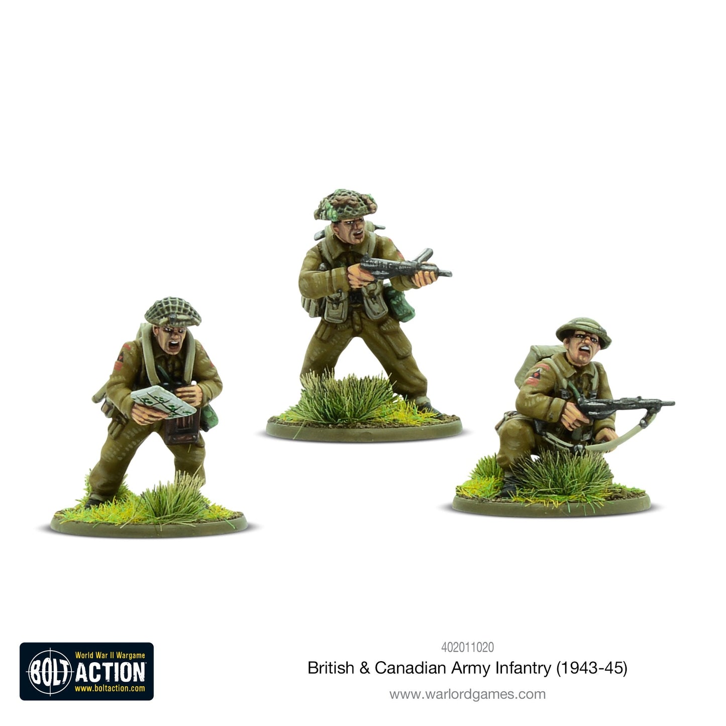 Bolt Action -  Great Britain: British & Canadian Army infantry (1943-45)