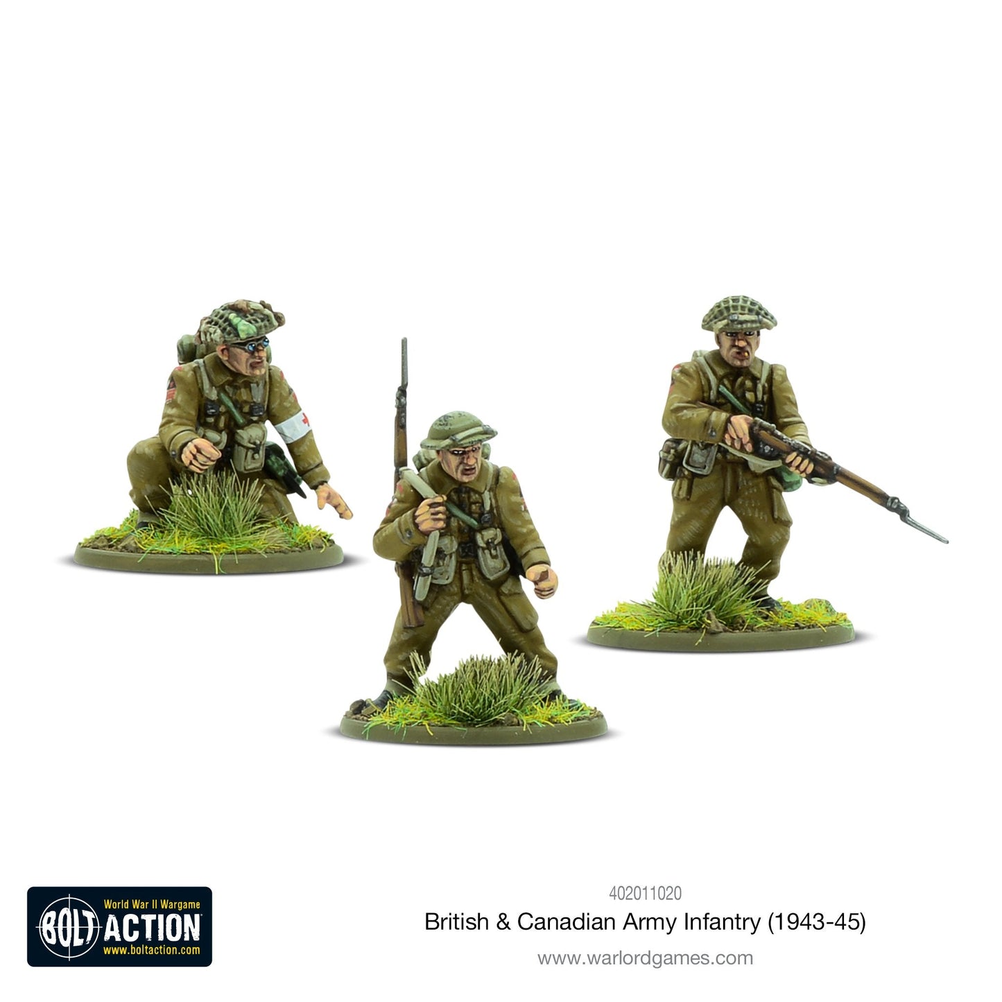 Bolt Action -  Great Britain: British & Canadian Army infantry (1943-45)