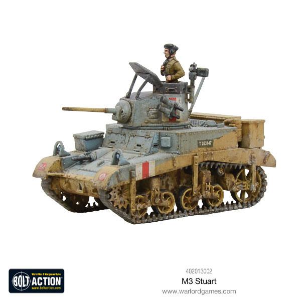 Bolt Action - Tank War: M3 Stuart + Digital Guide