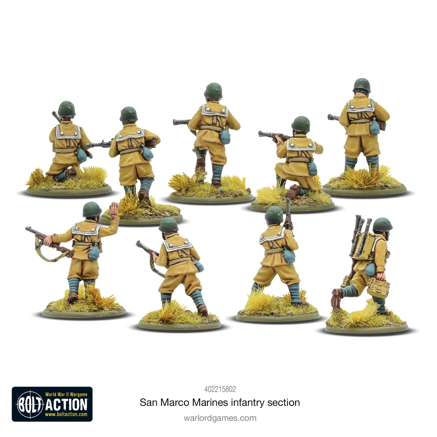 Bolt Action - Italy: San Marco Marines Infantry Section