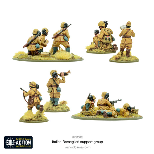 Bolt Action - Italy: Italian Bersaglieri Support Group