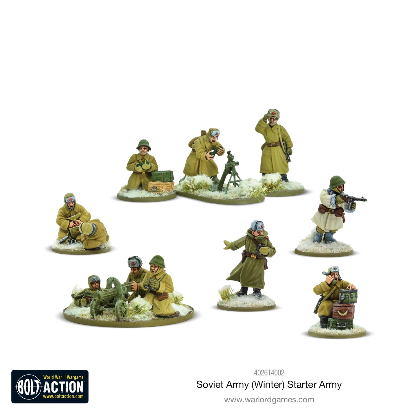 Bolt Action - Soviet Union: Soviet Army (Winter) Starter Army