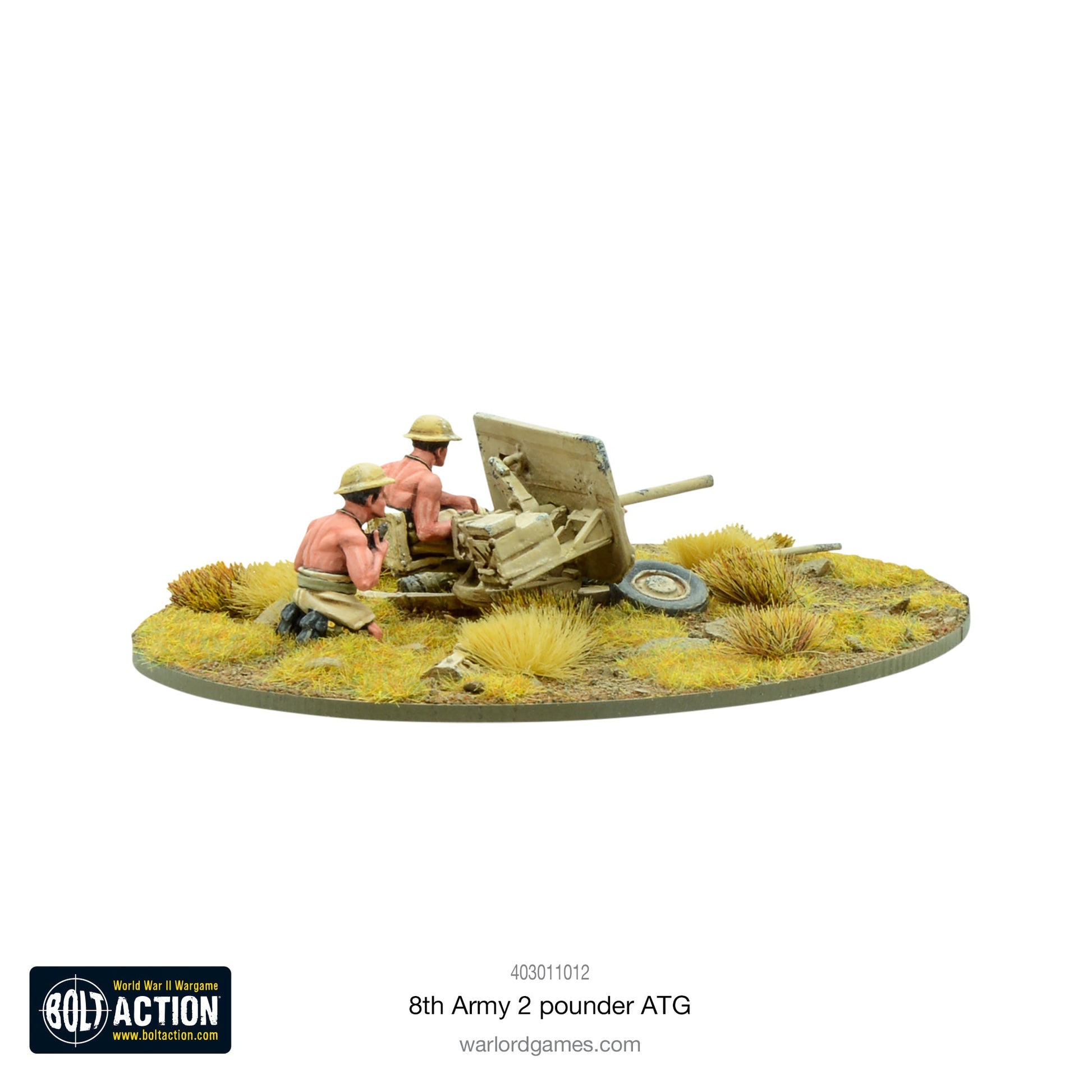 Bolt Action -  Great Britain: 8th Army 2 pounder ATG