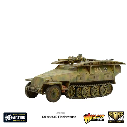 Bolt Action - Tank War: Sd.Kfz 251 D Pionierwagen German Tank + Digital Guide