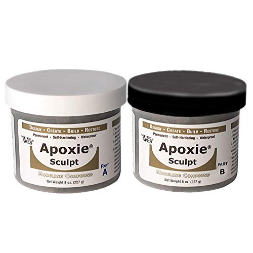 Apoxie Sculpt - 2 Part Modeling Compound (A & B) - 1 Pound, Blue