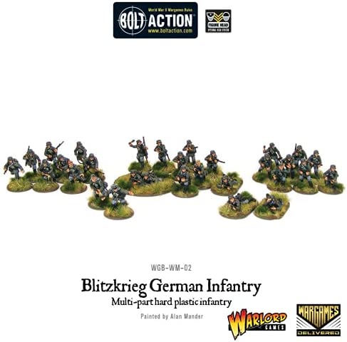 Bolt Action - Germany: Blitzkrieg German Infantry Set + Digital Guide: Battle of France